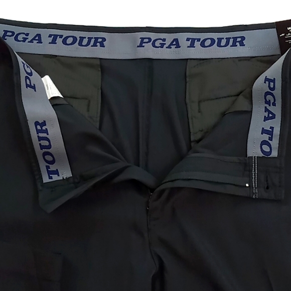 PGA Tour Men's Motionflux 360 Golf Pants Size 40×32 Black - Picture 2 of 11